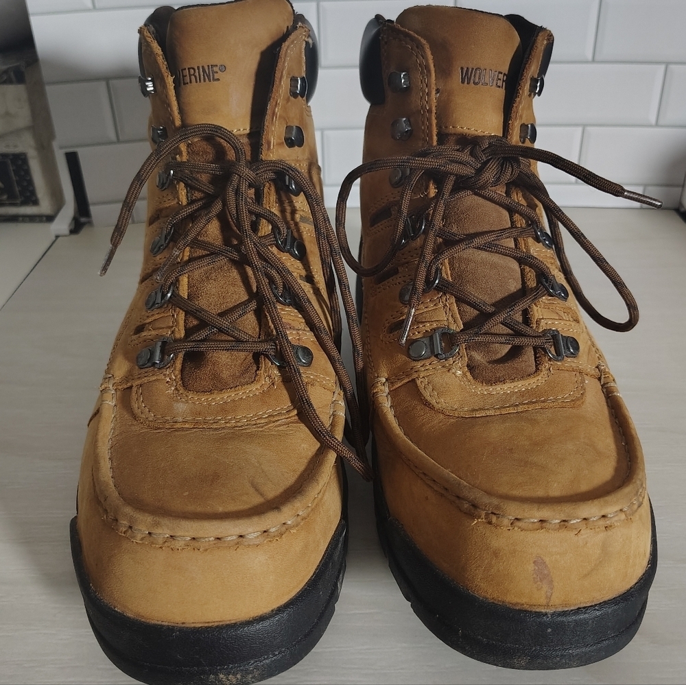 Wolverine Potomac Men's Steel Toe Work Boots Leather 12M - Picture 6 of 7